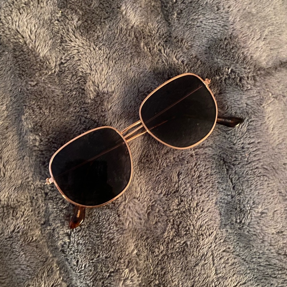 Gold sunglasses